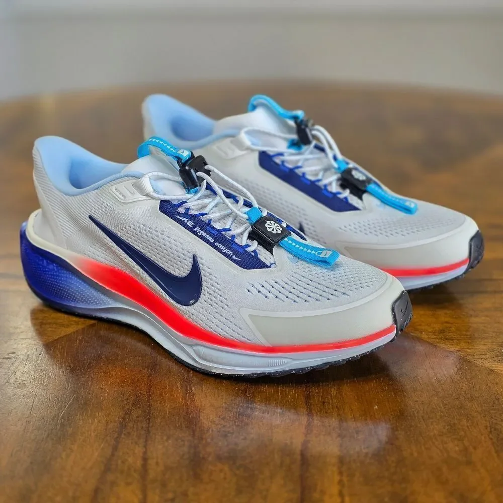 Nike Air Zoom Pegasus EasyOn Team USA White Blue ReactX FV3705-100 Men's 8 New
